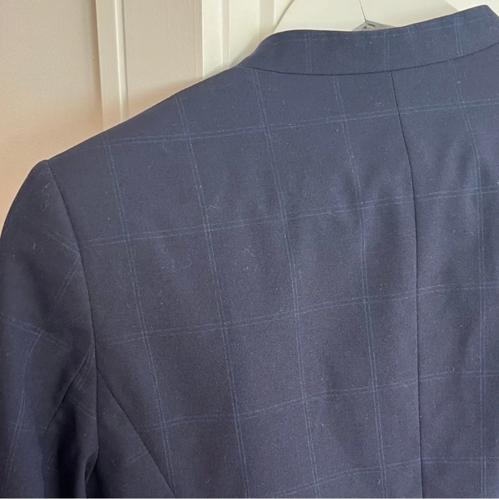 Zara Navy Blazer and Pant Suit Set - Picture 5 of 7